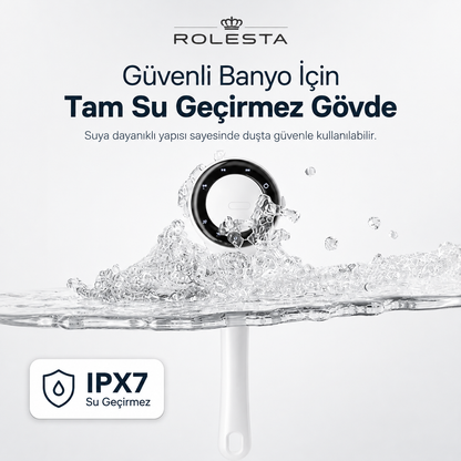 Rolesta® 5 Başlıklı Şarjlı Spa Duş Fırçası