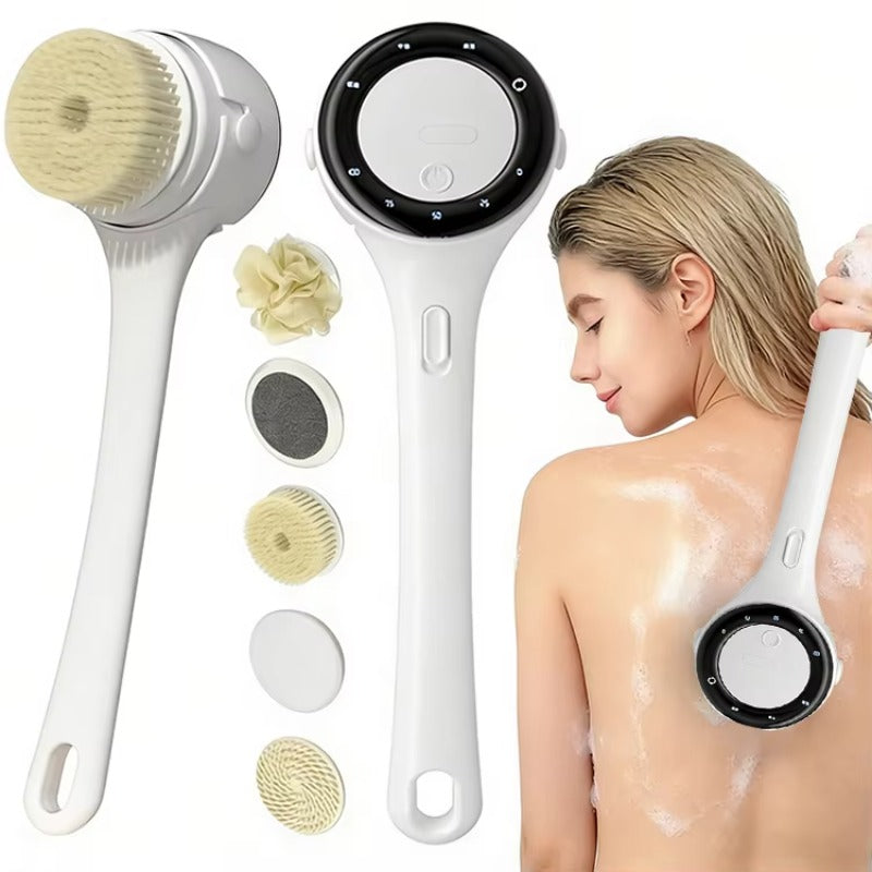 Rolesta® 5 Başlıklı Şarjlı Spa Duş Fırçası
